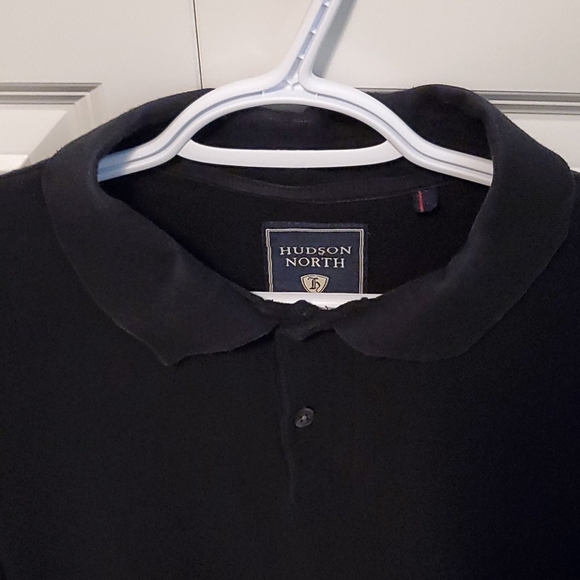 Hudson North Mens Black Polo Shirt- Large - Picture 2 of 3
